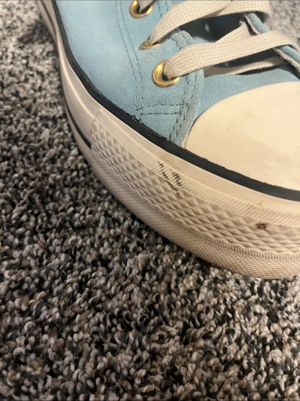 Blue Platform Converse - Picture 4 of 9